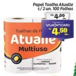 Comper Papel Toalha Atualle oferta