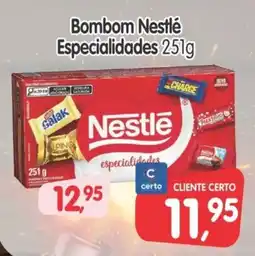 Cercadão Bombom Nestlé Especialidades oferta