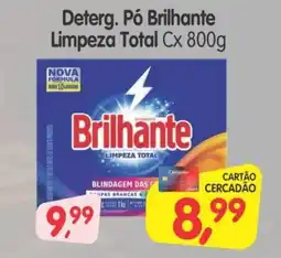 Cercadão Deterg. Pó Brilhante Limpeza Total Cx oferta