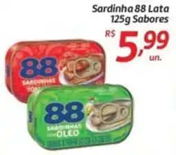 Comper Sardinha 88 Lata Sabores oferta