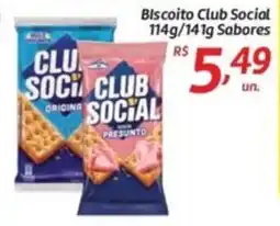 Comper Biscoito Club Social Sabores oferta