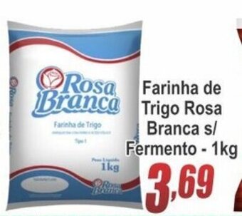 Serrano Supermercado Farinha de Trigo Rosa Branca s/ Fermento 1kg oferta