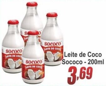 Serrano Supermercado Leite de Coco Sococo 200ml oferta