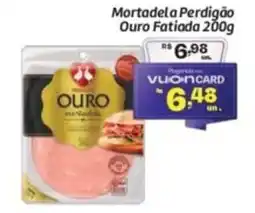 Comper Mortadela Perdigão Ouro Fatiada oferta