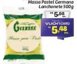 Comper Massa Pastel Germana Lanchonete oferta