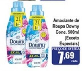 Higa's Supermercado Amaciante de Roupas Downy Conc. 500ml oferta