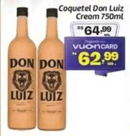Coquetel Don Luiz Cream