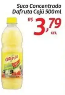 Comper Suco Concentrado Dafruta Cajú oferta