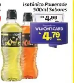 Comper Isotônico Powerade Sabores oferta
