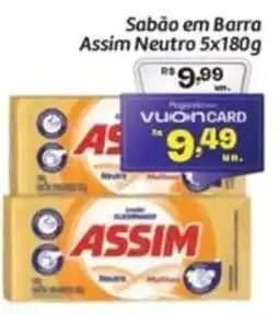 Comper Sabão em Barra Assim Neutro oferta
