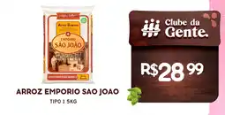 São Roque Supermercados Arroz emporio sao joao oferta