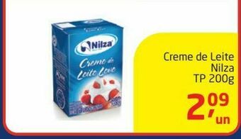 Creme de leite nilza 200g