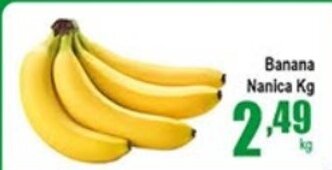 Higa's Supermercado Banana Nanica 1kg oferta