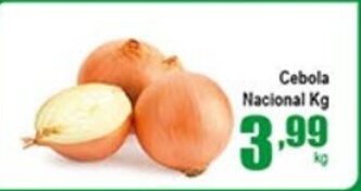 Higa's Supermercado Cebola Nacional 1kg oferta