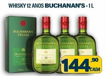 Dom Atacadista Whisky 12 Anos Buchanan's 1L oferta