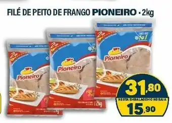 Dom Atacadista File de peito de frango Pioneiro 2kg oferta