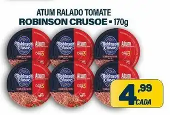 Dom Atacadista Atum Ralado Tomate Robinson Crusoe 170g oferta