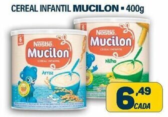 Dom Atacadista Cereal Infantil Mucilon 400g oferta