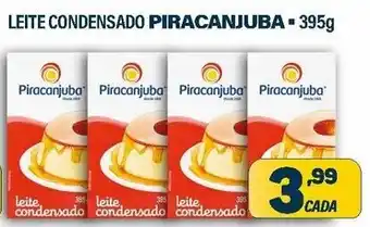 Dom Atacadista Leite Condensado Piracanjuba 395g oferta