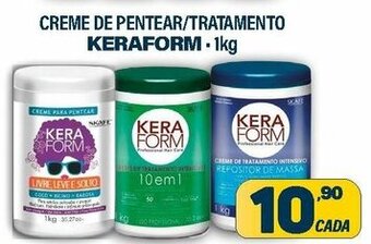 Dom Atacadista Creme de Pentear/ Tratamento Keraform 1kg oferta
