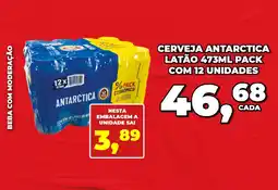 Rede Economia Cerveja antarctica latão oferta