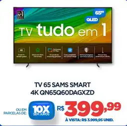 DB Supermercados Tv 65 sams smart 4K QN65Q60DAGXZD oferta