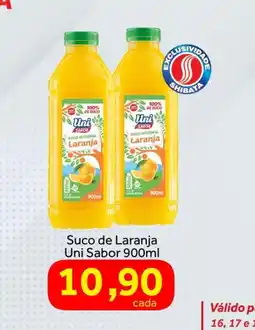 Shibata Supermercados Suco de Laranja Uni Sabor oferta