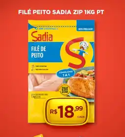 DB Supermercados Filé peito sadia zip pt oferta