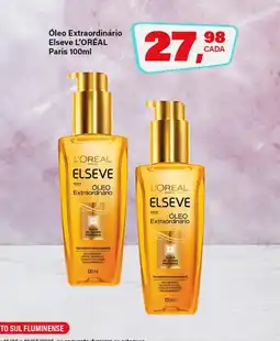 Rede Supermarket Óleo Extraordinário Elseve L'ORÉAL Paris oferta