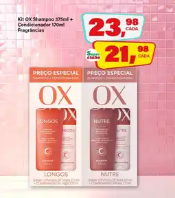 Rede Supermarket Kit OX Shampoo + Condicionador Fragrâncias oferta