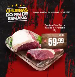 Andorinha Hipermercado Contra Filé Prata Fatiado / Pedaço oferta