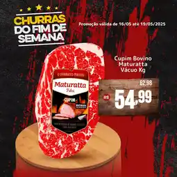 Andorinha Hipermercado Cupim Bovino Maturatta Vácuo oferta
