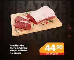 Supermercados Big Compra Contra Filé Bovino Minerva Pul Selection Ou Frigon Porcionado Peça Vácuo oferta