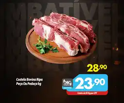 Supermercados Big Compra Costela Bovina Ripa Peça Ou Pedaço oferta
