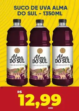 Tatico Suco de uva alma do sul oferta