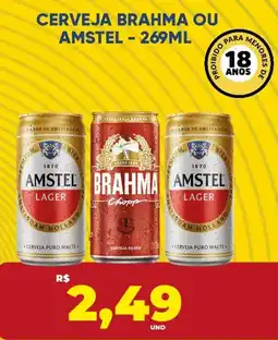 Tatico Cervejaria brarma ou amstel oferta