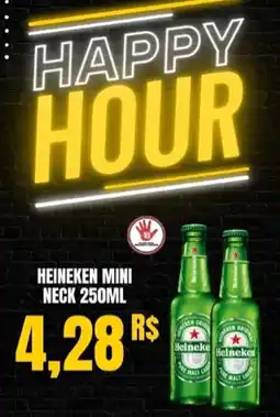 Mercadão Atacadista Heineken mini neck oferta