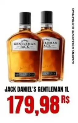 Mercadão Atacadista Jack daniel's gentleman oferta