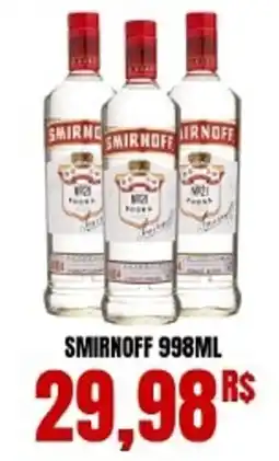 Mercadão Atacadista Smirnoff oferta