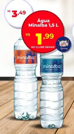 Semar Supermercado Água Minalba oferta