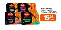 Max Atacadista Empanados Seara Netflix Sabores oferta