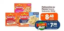 Max Atacadista Fettuccine ou Penne Seara Sabores oferta