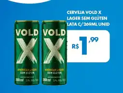 Cerveja vold x lager sem glúten lata unid