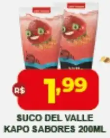 Suco Del Valle Kapo sabores 200ml