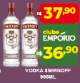 Vodka Smirnoff 998ml