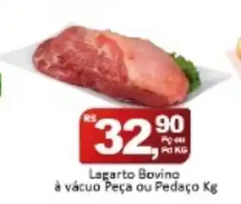 Lagarto Bovino a Vacuo peca ou pedaco 1kg