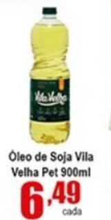 Higa's Supermercado Oleo de Soja Vila Velha Pet 900ml oferta