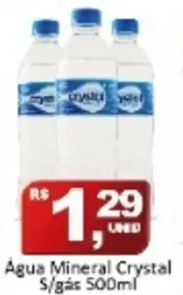 Rede Krill Agua Mineral Crystal s/ gas 500ml oferta
