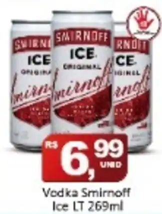 Rede Krill Vodka Smirnoff Ice Lt 269ml oferta