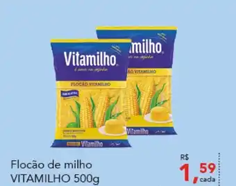 Cometa Supermercados Flocao de Milho Vitamilho 500g oferta